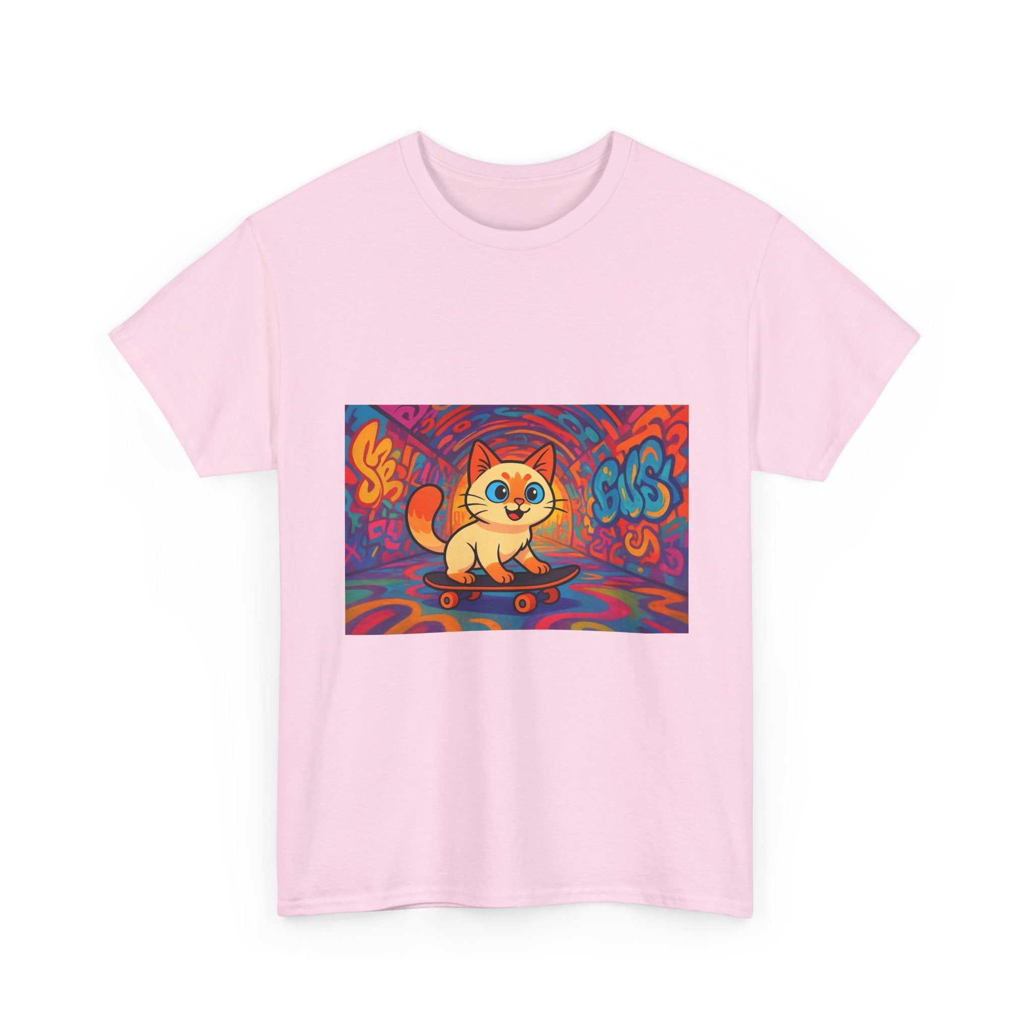 Skateboard Cat Tee