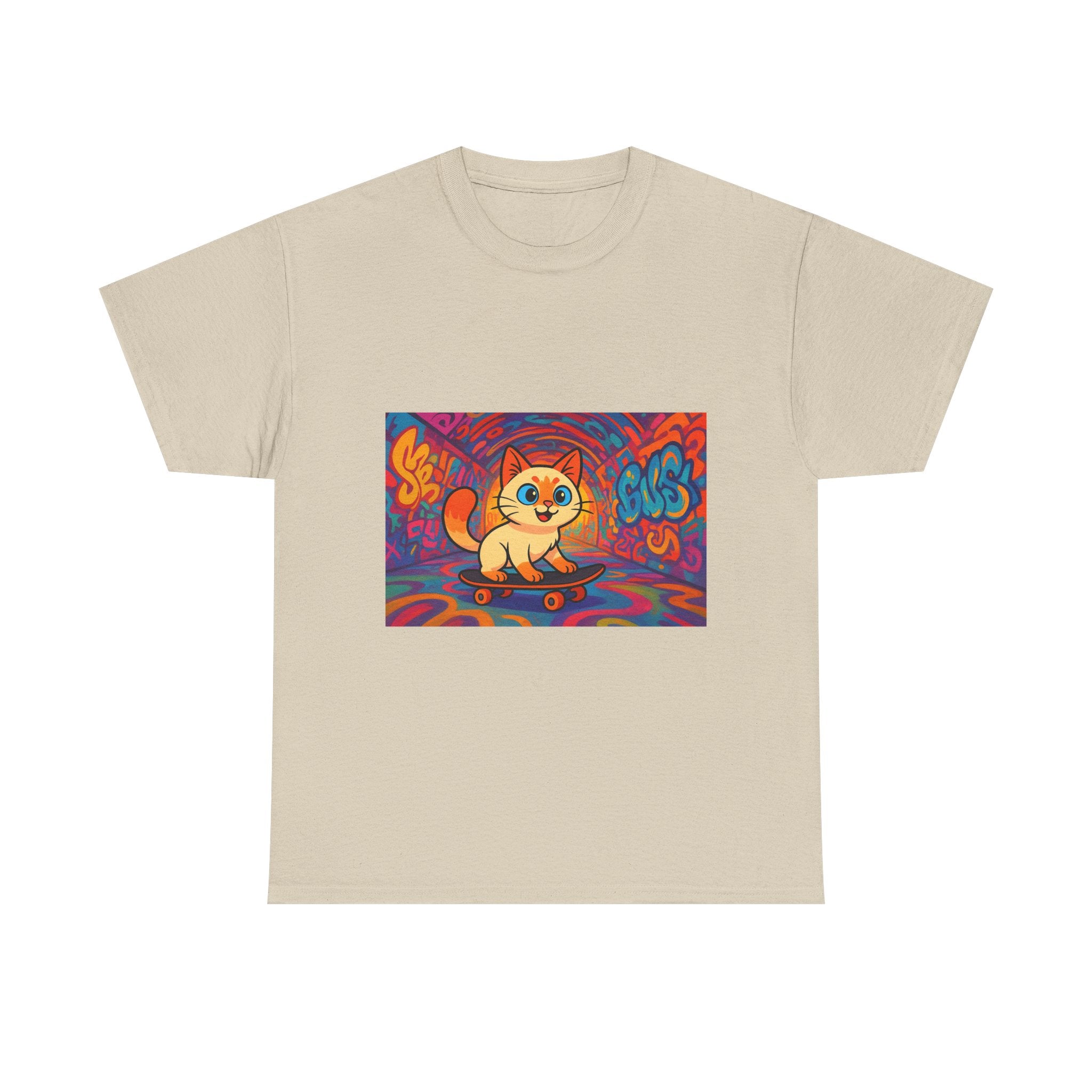 Skateboard Cat Tee