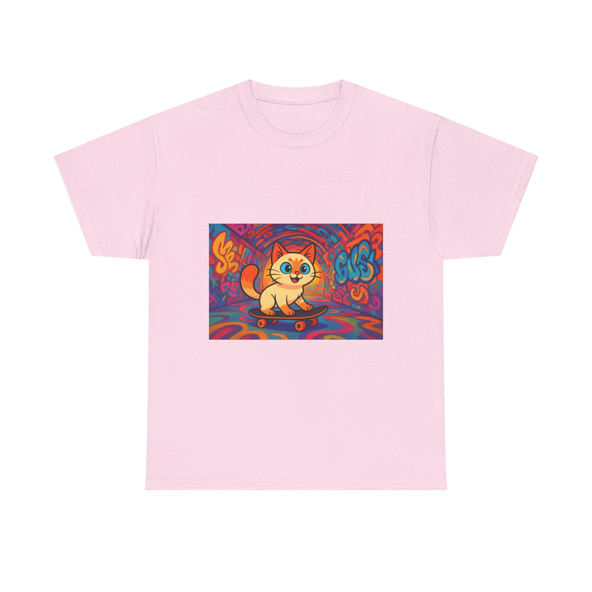 Skateboard Cat Tee