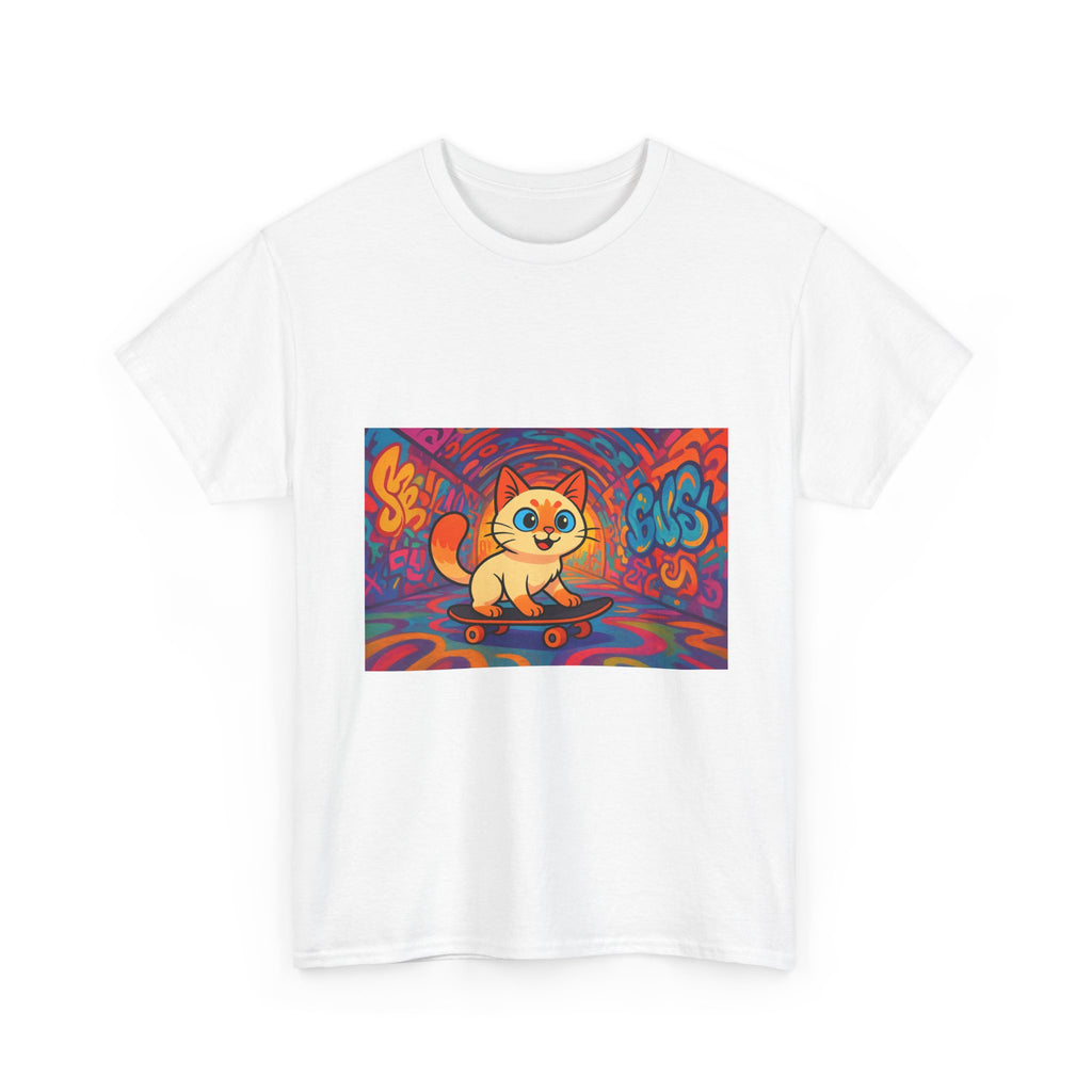 Skateboard Cat Tee