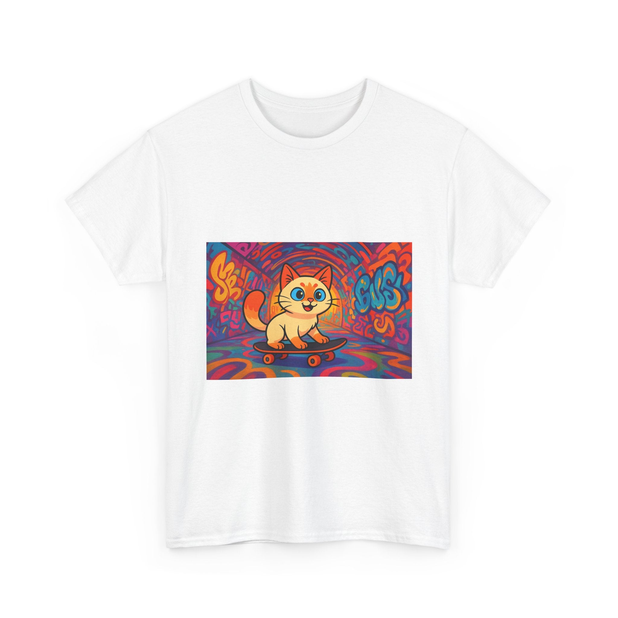 Skateboard Cat Tee