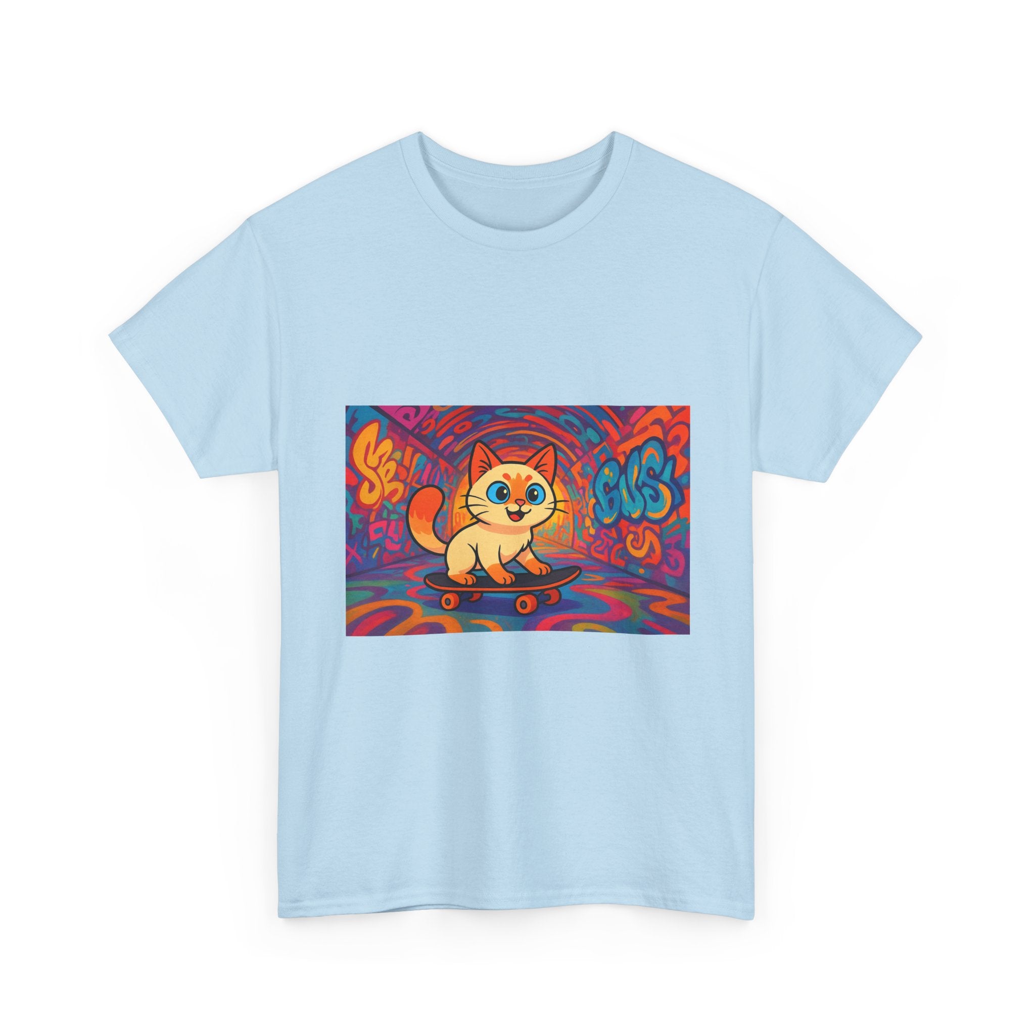 Skateboard Cat Tee